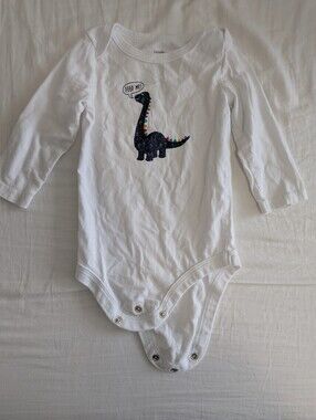 George Long-Sleeve Baby One-Piece Bodysuit